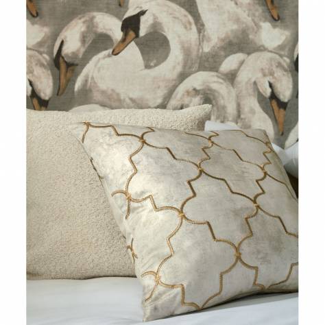 Kai Fenella Fabrics Plume Fabric - Clay - PLUME-CLAY - Image 4