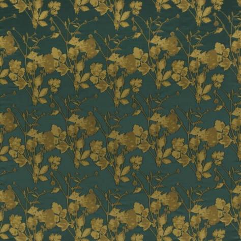 Kai Botanical Escape Fabrics Alina Fabric - Emerald - ALINA-EMERALD - Image 1