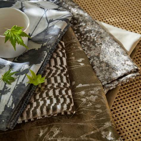Kai Botanical Escape Fabrics Ulan Fabric - Olive - ULAN-OLIVE