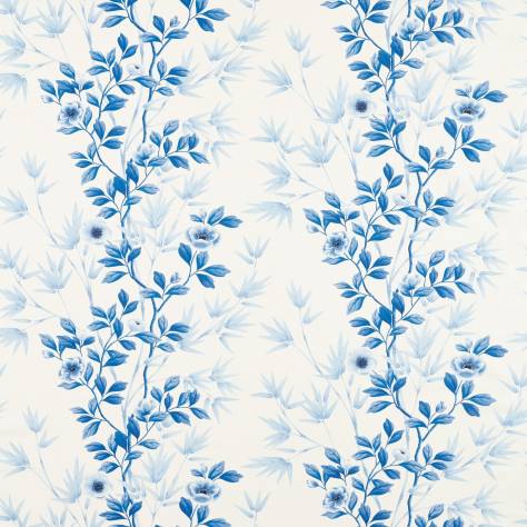 Harlequin x Diane Hill Harlequin x Diane Hill Fabrics Lady Alford Fabric - Porcelain/Chine Blue - HDHP121100