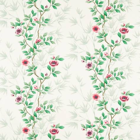 Harlequin x Diane Hill Harlequin x Diane Hill Fabrics Lady Alford Fabric - Fig Blossom/Magenta - HDHP121103 - Image 1