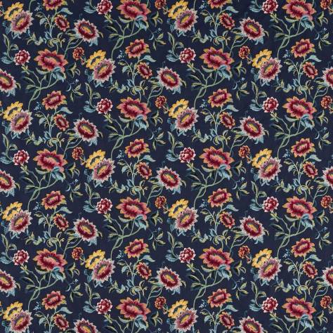 Wedgwood Botanical Wonders Fabrics Tonquin Embroidery Fabric - Midnight - F1580/03 - Image 1