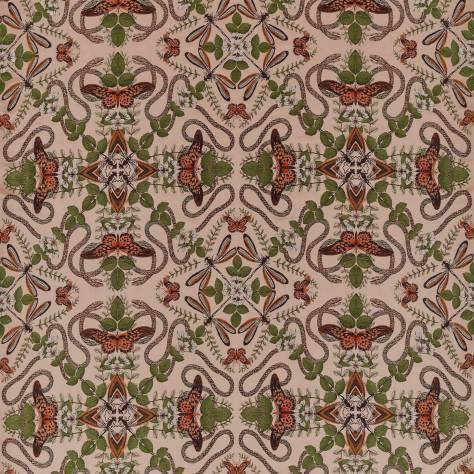 Wedgwood Botanical Wonders Fabrics Emerald Forest Jacquard Fabric - Blush - F1581/01 - Image 1