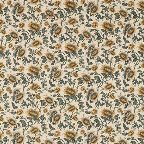 Wedgwood Botanical Wonders Fabrics Tonquin Fabric - Linen/Chartreuse - F1604/01 - Image 1