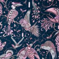 Emma J Shipley Audubon Fabric - Pink