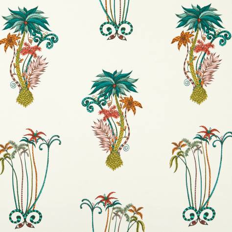 Emma Shipley Animalia Fabrics Emma J Shipley Jungle Palms Fabric - Jungle - F1110/02 - Image 1