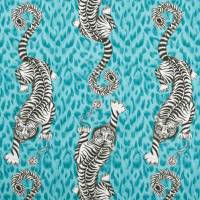 Emma J Shipley Tigris Fabric - Teal