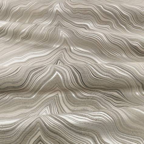 Zinc Allure Fabrics Marbleous Fabric - Khaki - Z257/06 - Image 2