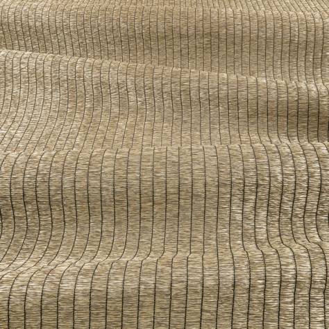 Zinc Ventus Sheers Fabrics Leveche Fabric - Gold Sand - Z743/05