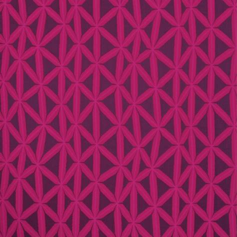 Harlequin Amazilia Fabrics Rumbia Fabric - Flamingo/Loganberry - HAMA131521