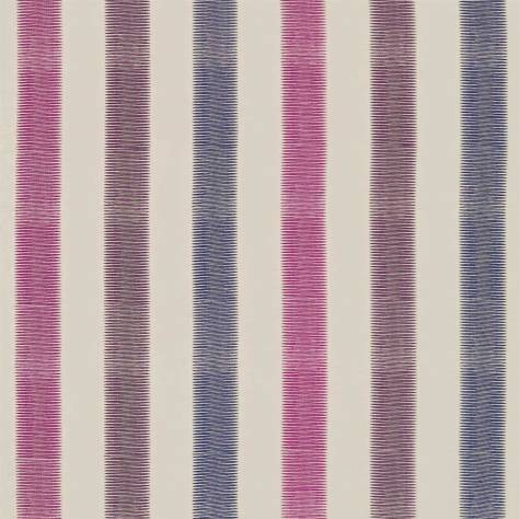 Harlequin Amazilia Fabrics Tambo Fabric - Indigo/Loganberry/Flamingo - HAMA131524 - Image 1