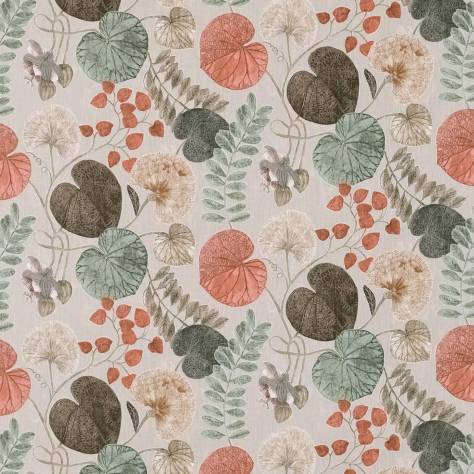 Harlequin Palmetto Fabrics Dardanella Fabric - Amber/Mint - HGAT120417 - Image 1