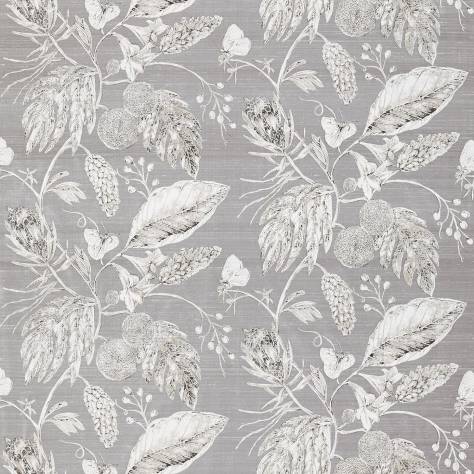 Harlequin Palmetto Fabrics Amborella Silk Fabric - Steel - HGAT120420 - Image 1