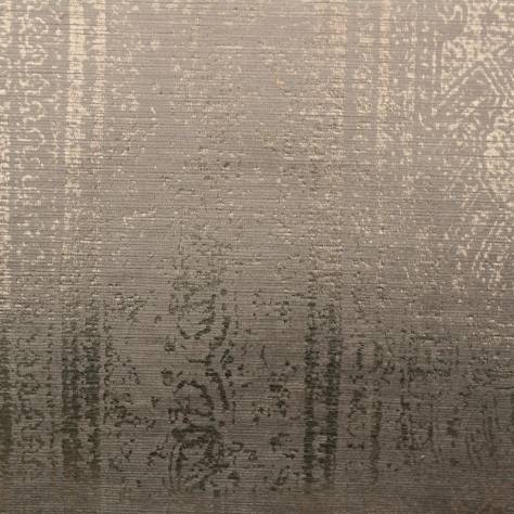 Harlequin Belvedere Velvets Fabrics Oshida Fabric - Almond/ink - HGAV131606 - Image 1