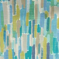 Trattino Fabric - Turquoise/Ocean/Marine