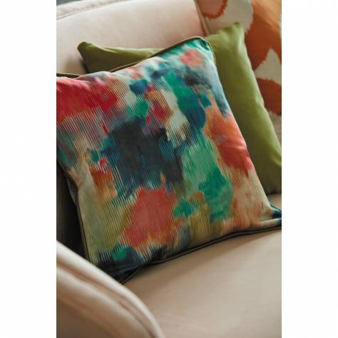 Harlequin Tresillo Fabrics Flores Fabric - Fuchsia/Zest/Azure - HETH120573 - Image 3