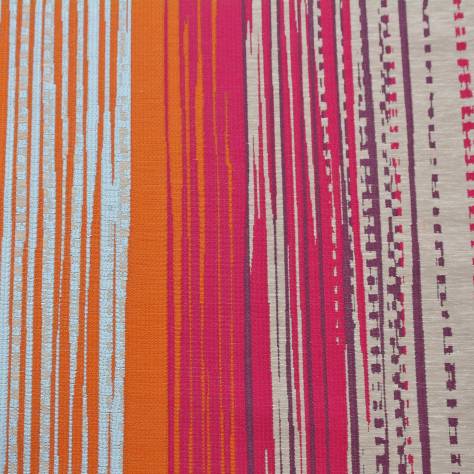 Harlequin Tresillo Fabrics Tilapa Fabric - Fuchsia/Coral - HETH132021