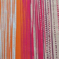 Tilapa Fabric - Fuchsia/Coral