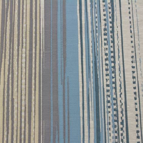 Harlequin Tresillo Fabrics Tilapa Fabric - Nordic Blue/Steel - HETH132022