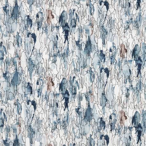 Harlequin Entity Fabrics Multitude Fabric - Pewter/Slate - HGEO132526