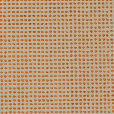 Harlequin Momentum 3 Fabrics Polka Fabric - Tangerine/Neutral - HMOU130693 - Image 1