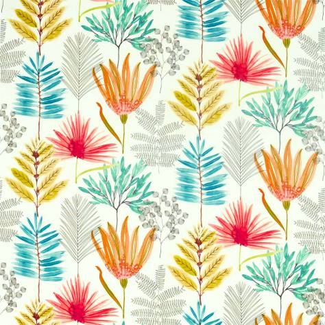 Harlequin Zapara Fabrics Yasuni Fabric - Paprika/Kiwi - HZAP120746 - Image 1