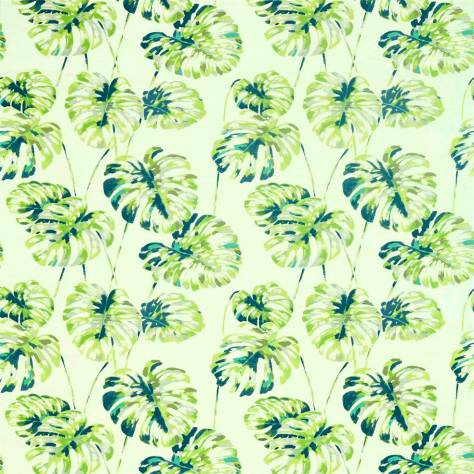 Harlequin Zapara Fabrics Kelapa Fabric - Emerald/Zest - HZAP132647 - Image 1