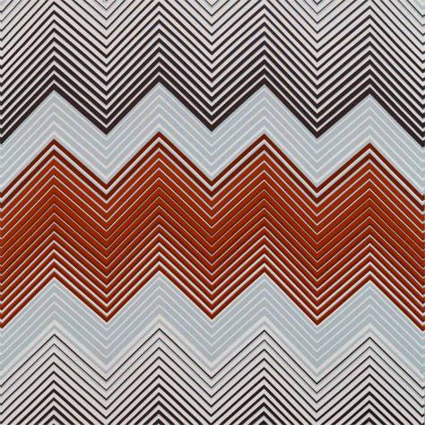 Harlequin Momentum 10 Fabrics Equalize Fabric - Rust/Sky - HMTE132817 - Image 1