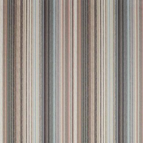 Harlequin Momentum 9 Fabrics Spectro Stripe Fabric - Steel/Blush/Sky - HMNI132824