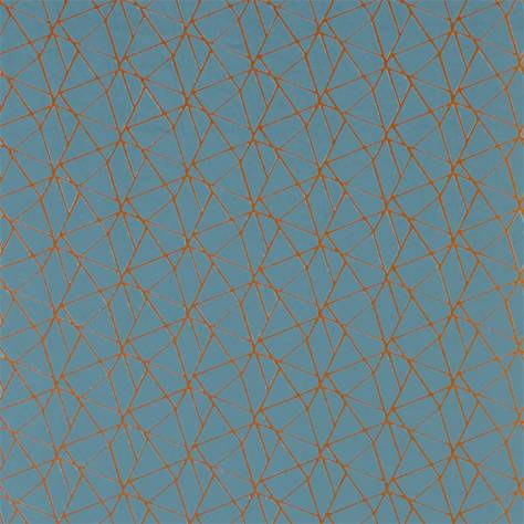 Harlequin Momentum 9 Fabrics Zola Fabric - Topaz/Mandarin - HMNI132838