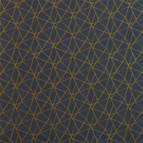 Harlequin Momentum 9 Fabrics Zola Fabric - Charcoal/Gold - HMNI132840
