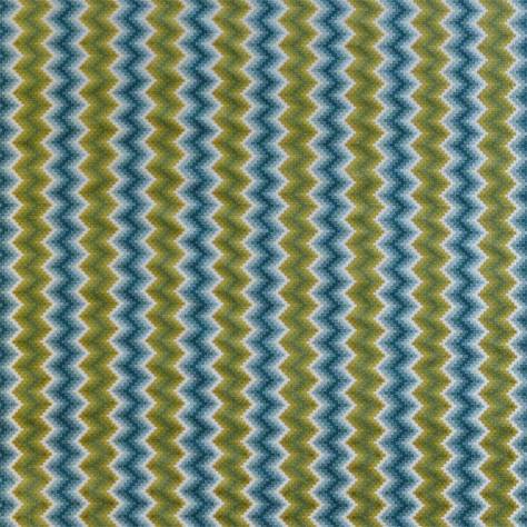 Harlequin Momentum 9 Fabrics Maseki Fabric - Emerald/Ochre - HMNI132853 - Image 1
