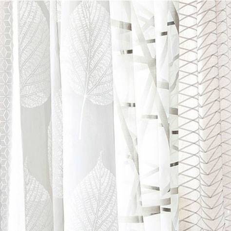 Harlequin Momentum Sheers & Structures 3 Fabrics Yasuda Fabric - Chalk/Gilver - HMVO132794