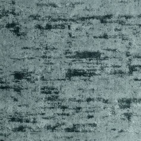 Harlequin Leonida Velvets Fabrics Perla Fabric - Teal - HBLV130971 - Image 1