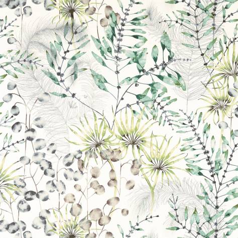 Harlequin Anthozoa Fabrics Postelia Fabric - Emerald / Lime - HANZ120594