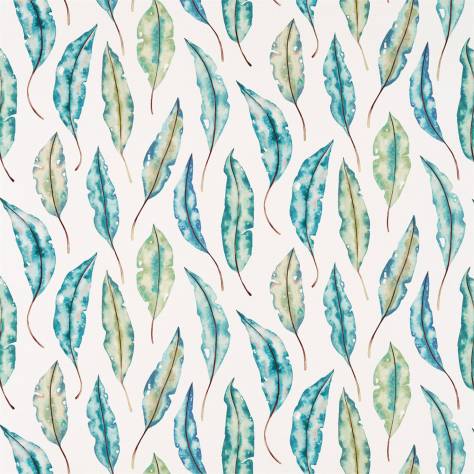 Harlequin Anthozoa Fabrics Kinina Fabric - Marine / Lime - HANZ120598