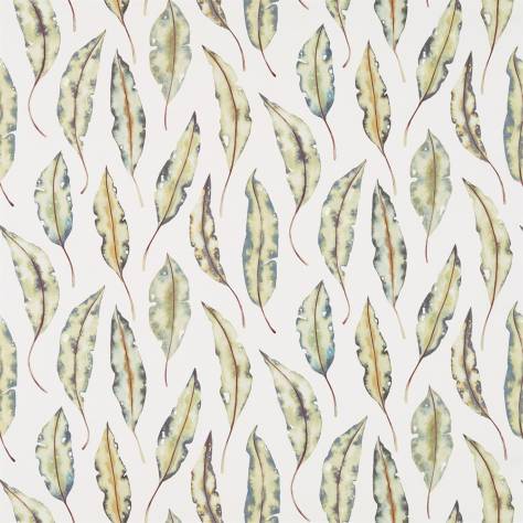 Harlequin Anthozoa Fabrics Kinina Fabric - Graphite / Mustard - HANZ120599