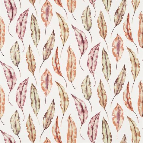 Harlequin Anthozoa Fabrics Kinina Fabric - Mandarin / Fig - HANZ120600