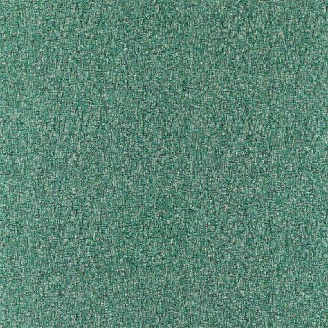 Harlequin Hamada Weaves Nickel Fabric - Emerald / Marine - HHAM132890