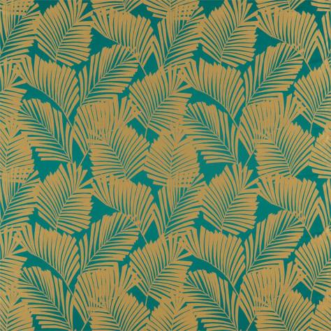 Harlequin Salinas Prints & Weaves Mala Fabric - Peacock - HSAF132948