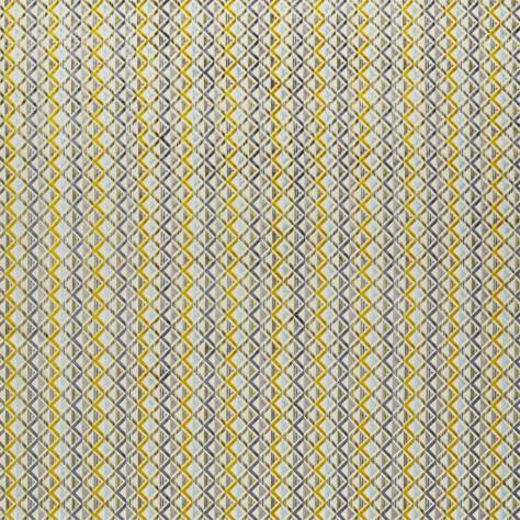 Harlequin Velika Velvets Boka Velvet Fabric - Saffron / Ink / Sky - HVVC132978 - Image 1