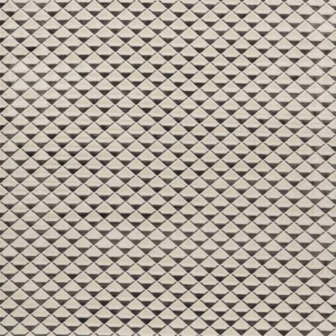 Harlequin Velika Velvets Petrova Fabric - Charcoal / Oyster - HVVC132985