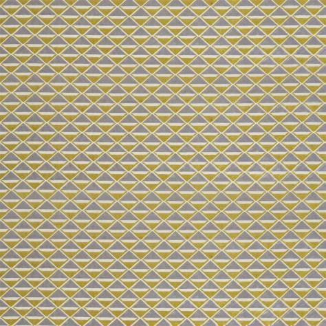 Harlequin Velika Velvets Petrova Fabric - Citrus / Graphite - HVVC132990