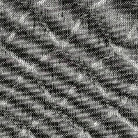 Harlequin Piazza Voiles Flaunt Fabric - Charcoal - HPVF143840
