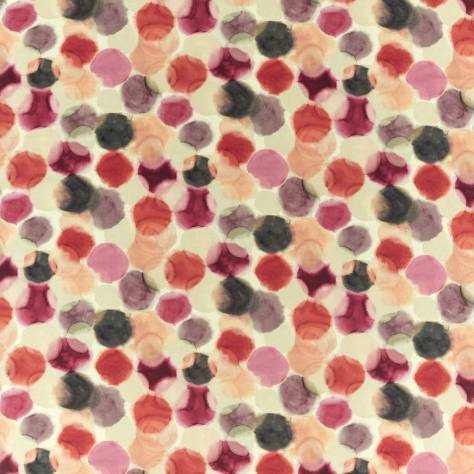 Harlequin Momentum 12 Fabrics Selenic Fabric - Tulip / Coral - HMMF120843 - Image 1