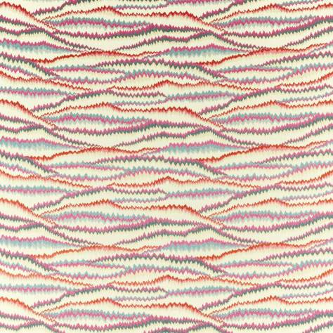 Harlequin Momentum 12 Fabrics Tremolo Fabric - Tulip / Coral - HMMF133011 - Image 1