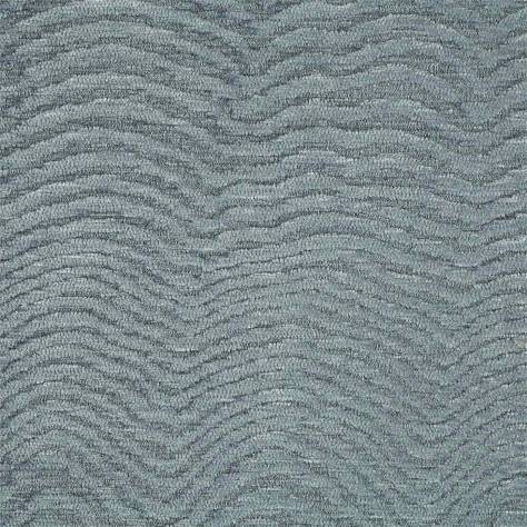 Harlequin Prism Plains - Waltz Chenille Waltz Fabric - Denim - HPSD441054