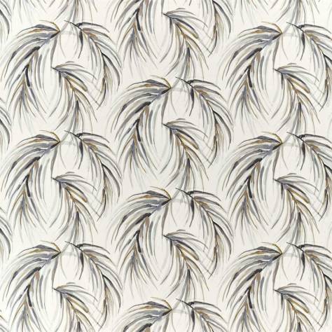 Harlequin Mirador Drapery Fabrics Alvaro Fabric - Slate / Stone / Charcoal - HMIF120902