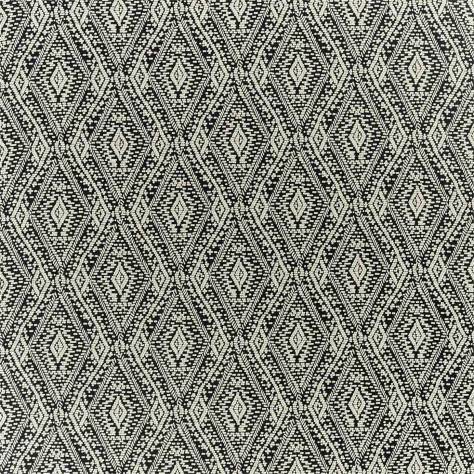 Harlequin Mirador Drapery Fabrics Turaco Fabric - Onyx - HMIF133064