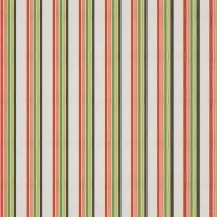 Helter Skelter Fabric - Stripe Navy / Poppy / Apricot / Gecko